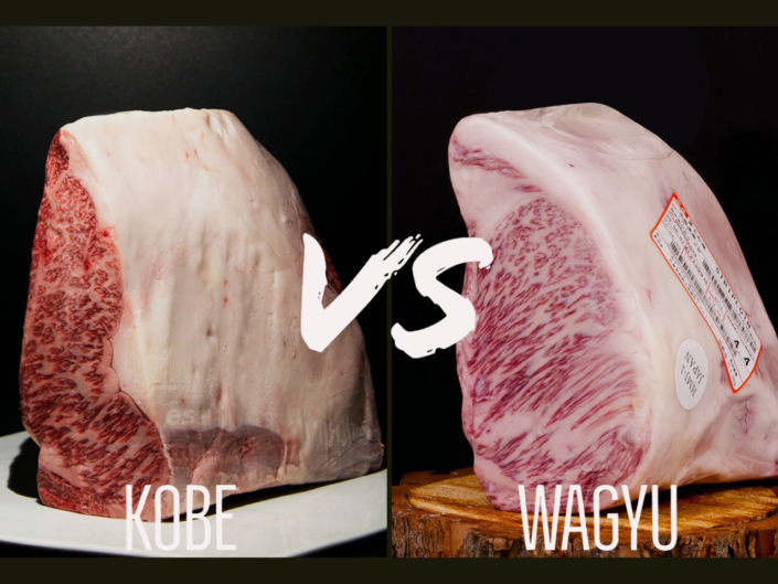 Carne de Wagyu y KOBE